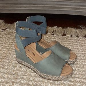 Lucky Brand espadrille wedges